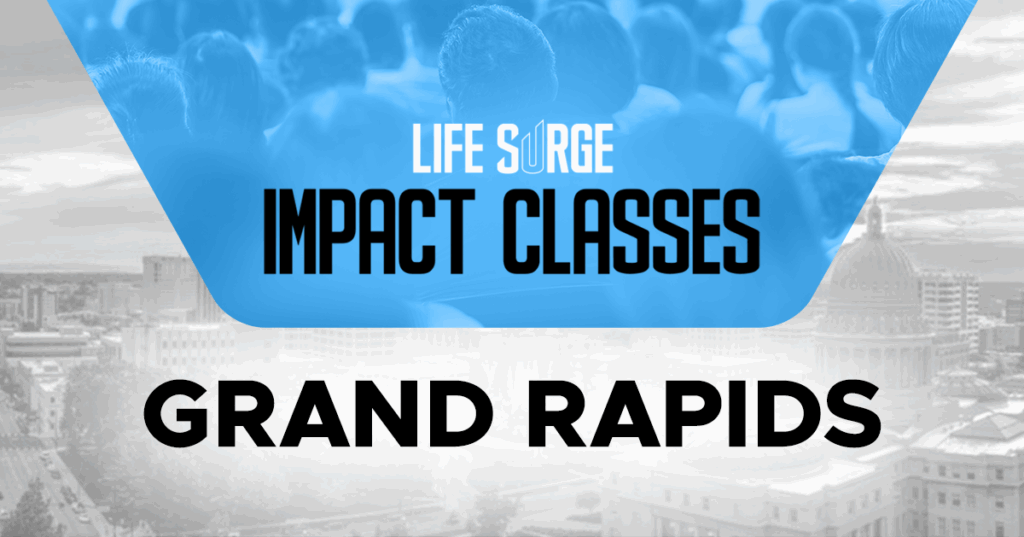Life Surge Impact Classes Grand Rapids Promotional logo
