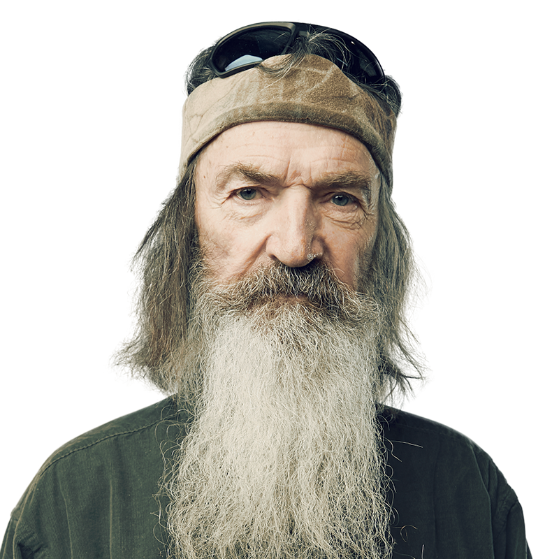 Click to reveal Phil Robertson's short bio in a lightbox