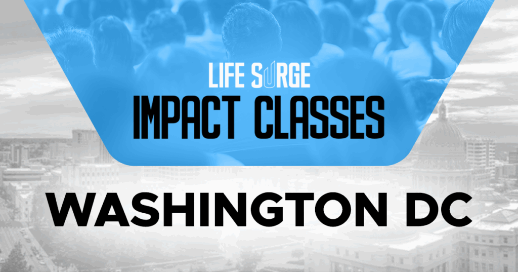 Life Surge Impact Classes Washington DC Promotional logo