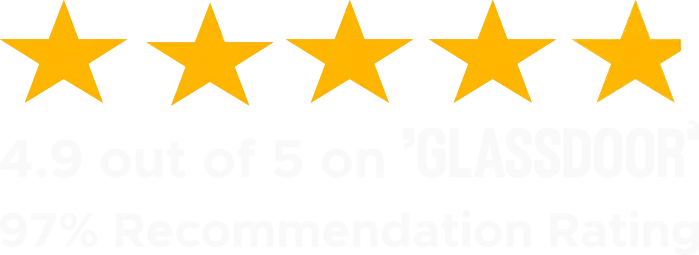 Life Surge 4.9 rating on Glassdoor and 97% recommendation rating