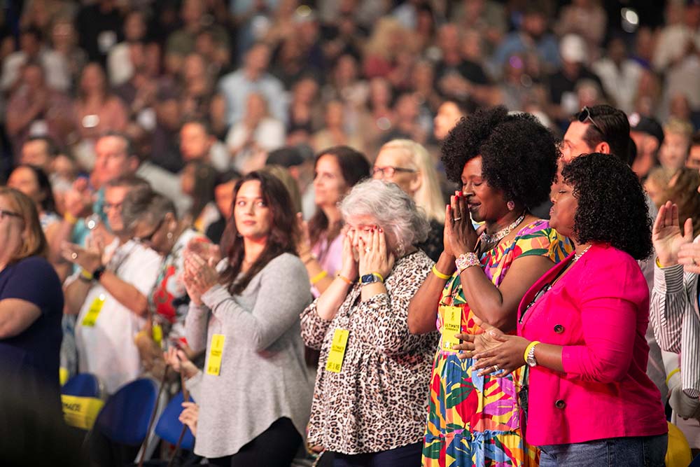Life Surge attendees at a one-day event